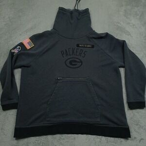 Green Bay Packers Sweater Womens‎ XL Gray Pullover NFL Nike Football
